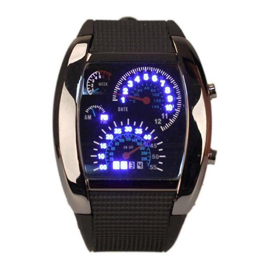 Rennuhr LED Digitale Sportuhr mit Armband | Brehn