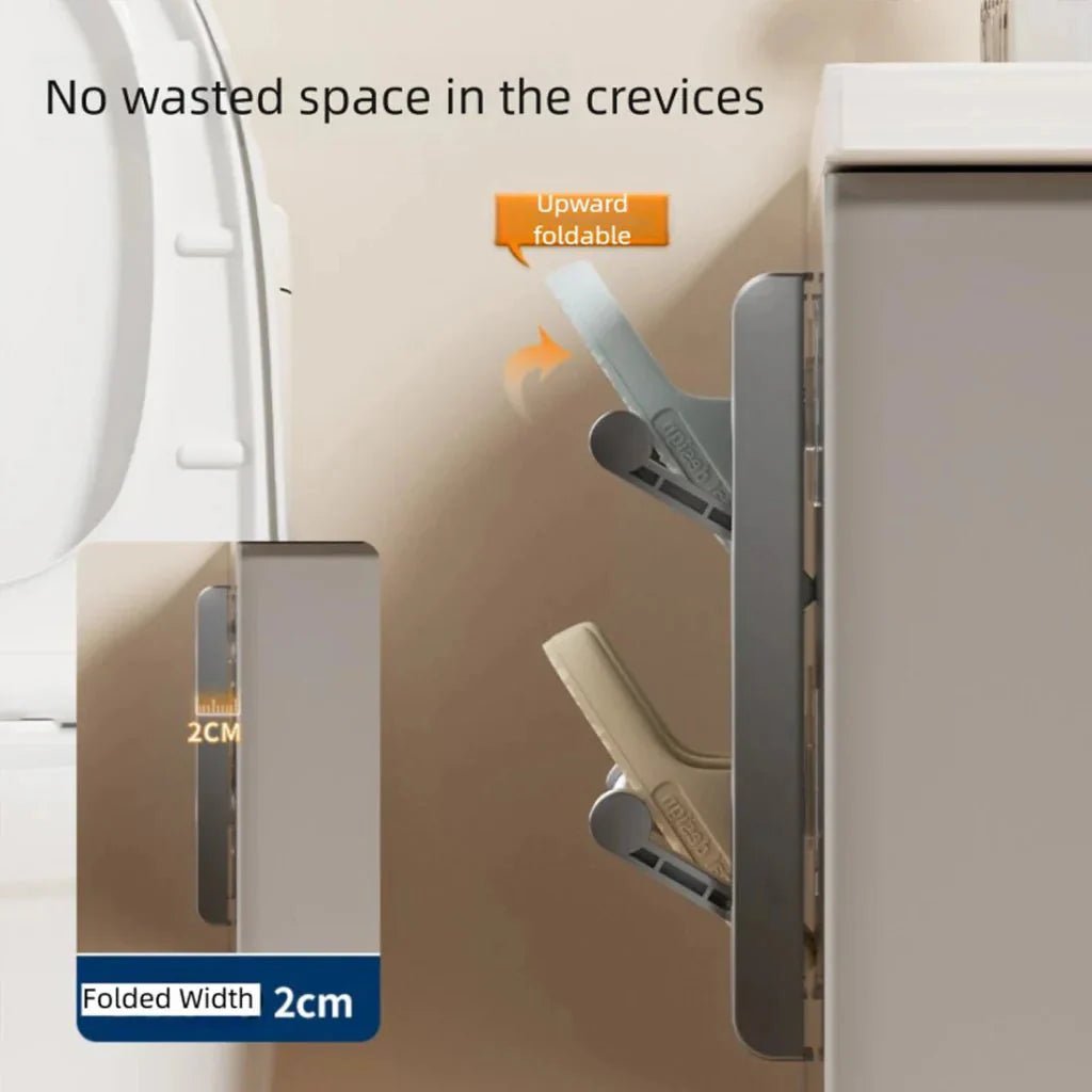 Wandmontiertes Schuhregal mit Drainagesystem | Brehn