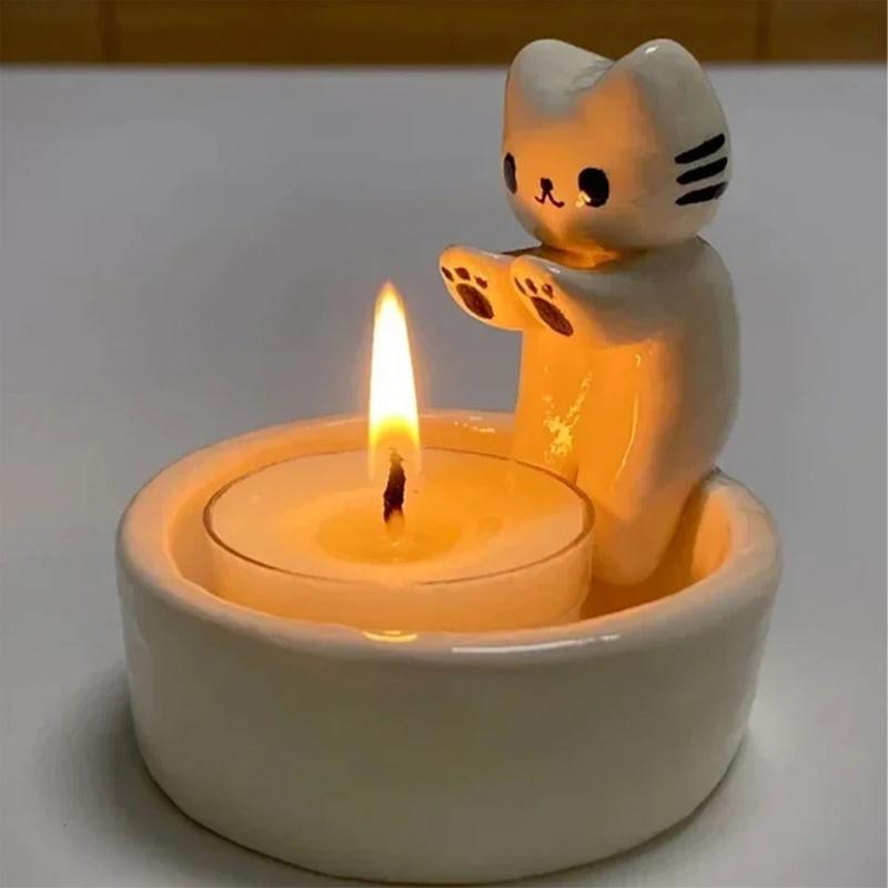 Brehn | Warmer Katzen Kerzenhalter