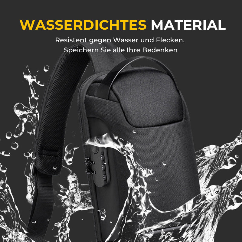 Wasserdichte Diebstahlsichere Verschleißfeste Umhängetasche | Brehn