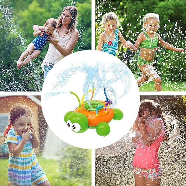 Brehn | Aqua Turtle Sprinkler | Garten Spaß für Kinder und Haustiere