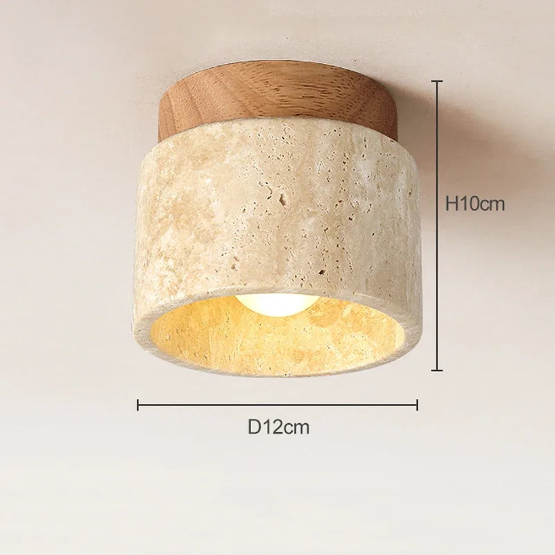 Japanische kreative Creme-Stil Deckenlampe | Brehn
