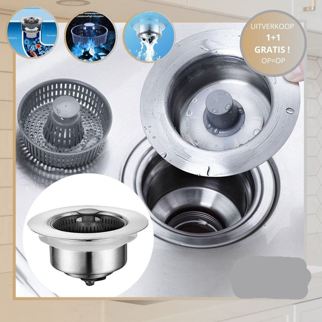 Brehn | AquaElite | 3-in-1 Waschbeckenfilter für unvergleichliche Wasseraufbereitung
