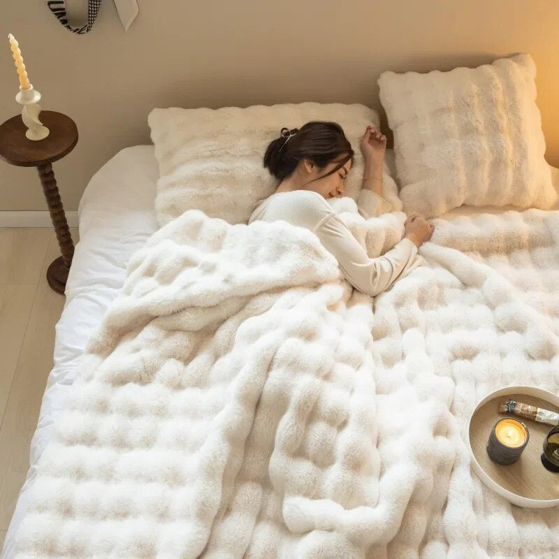 Brehn | Weiches Plüschdecke - CozyCloud