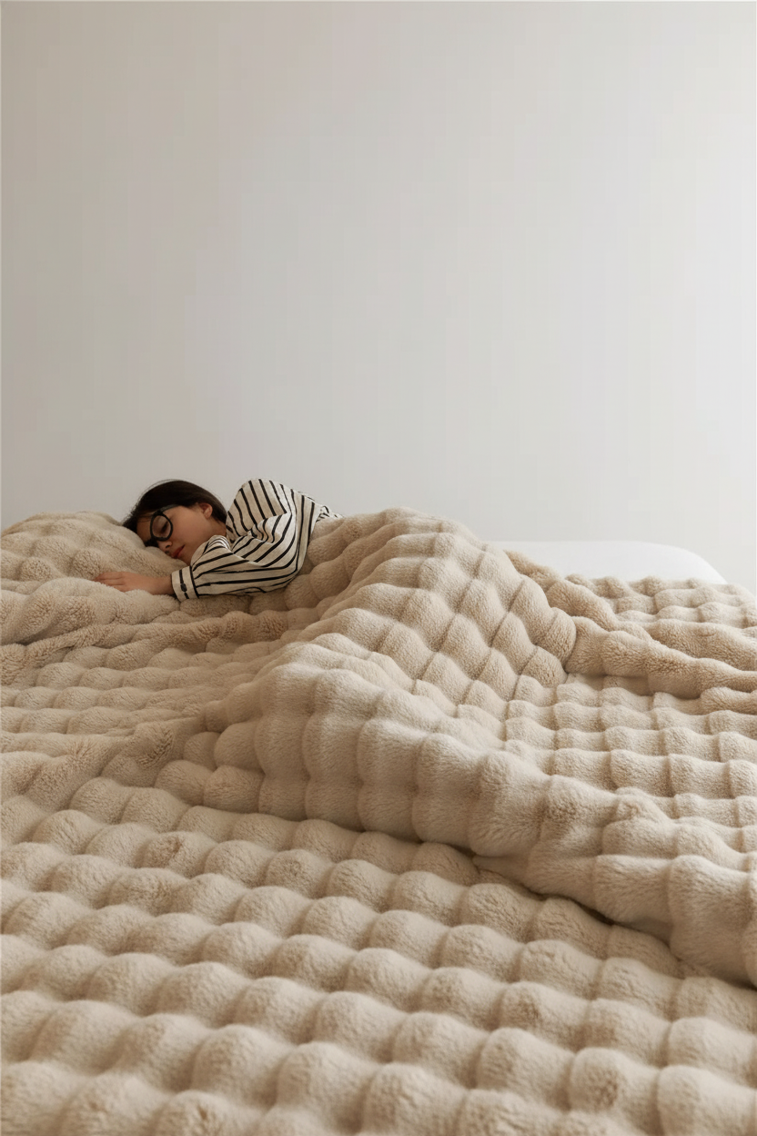 Brehn | Weiches Plüschdecke - CozyCloud