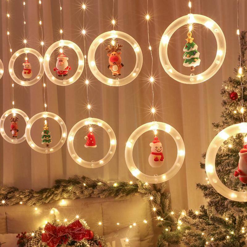 Brehn | Weihnachts Vorhang Lichterkette