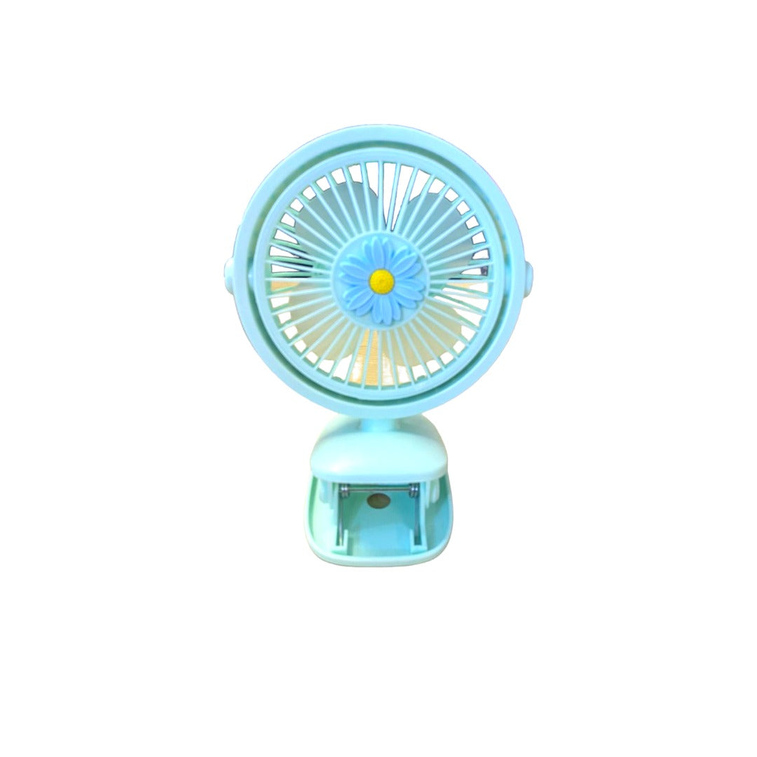 Mini Wiederaufladbarer Schreibtischklammerventilator | Brehn