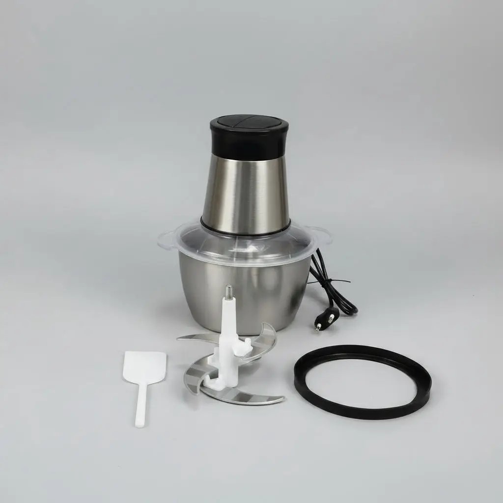 Elektrischer Zerkleinerer 2L Edelstahl | Brehn