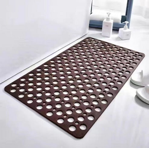 AquaGuard Anti-Rutsch Duschmatte – Hygienische Badematte mit Saugfüßen und schnelltrocknendem Design | Brehn