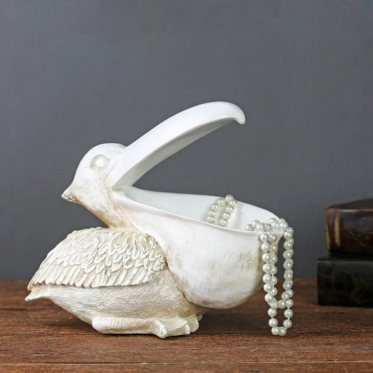 PelicanStyle Organizer – Dekorative Aufbewahrungsfigur für Schlüssel und Zubehör | Brehn