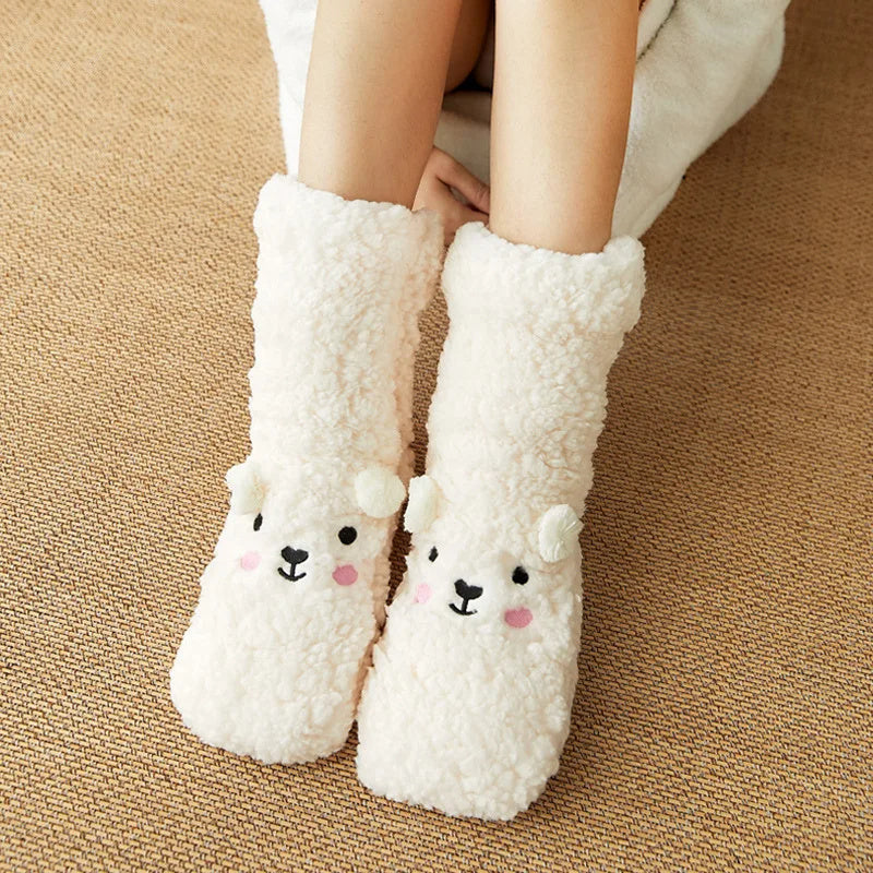 Warme, flauschige Bärensocken | Brehn