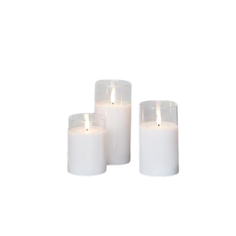 Brehn | LuxeLumen LED Kerzen Set | Elegante LED Kerzen mit Fernbedienung für stimmungsvolle Atmosphäre