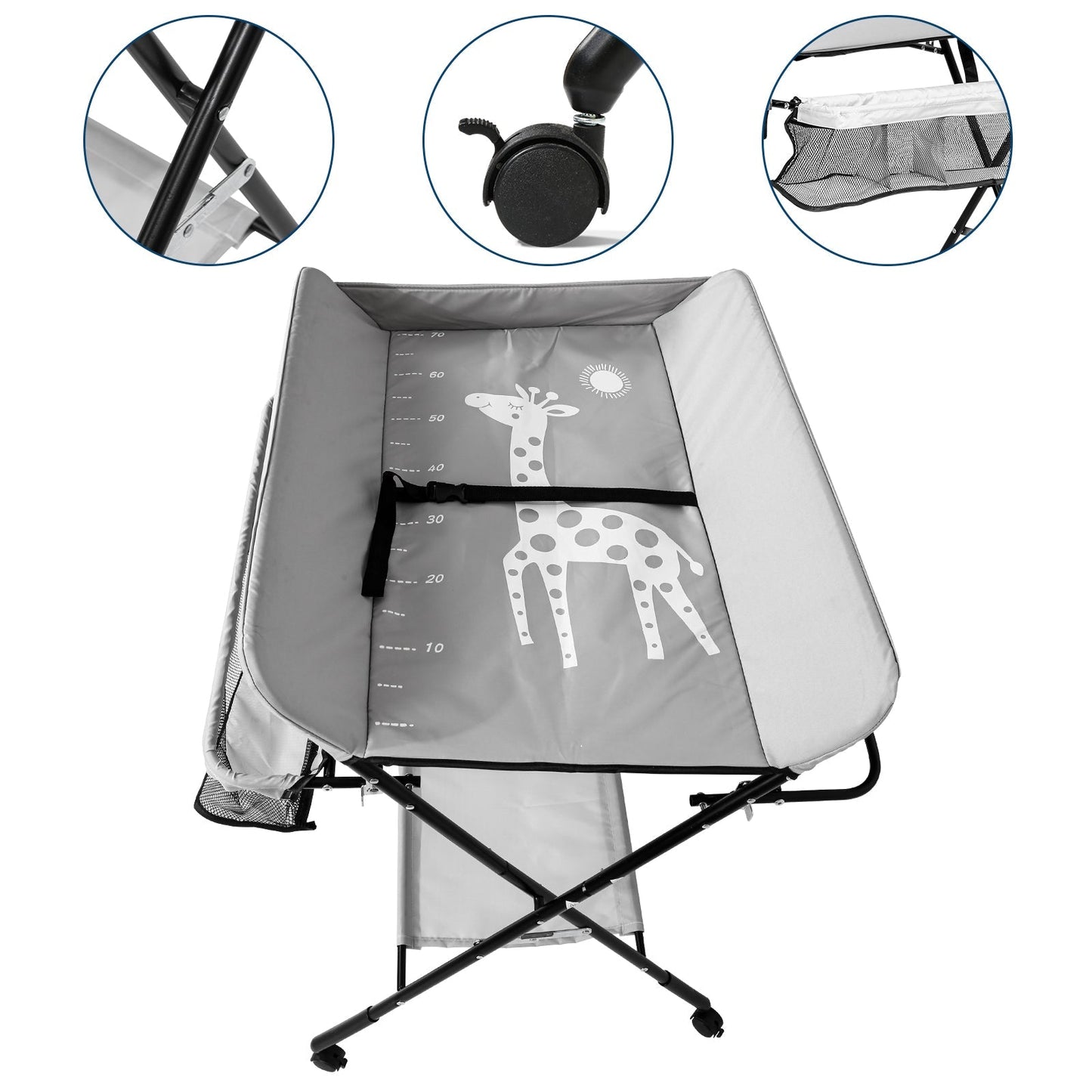 Wickeltisch Klappbar Baby Wickelkommode | Brehn