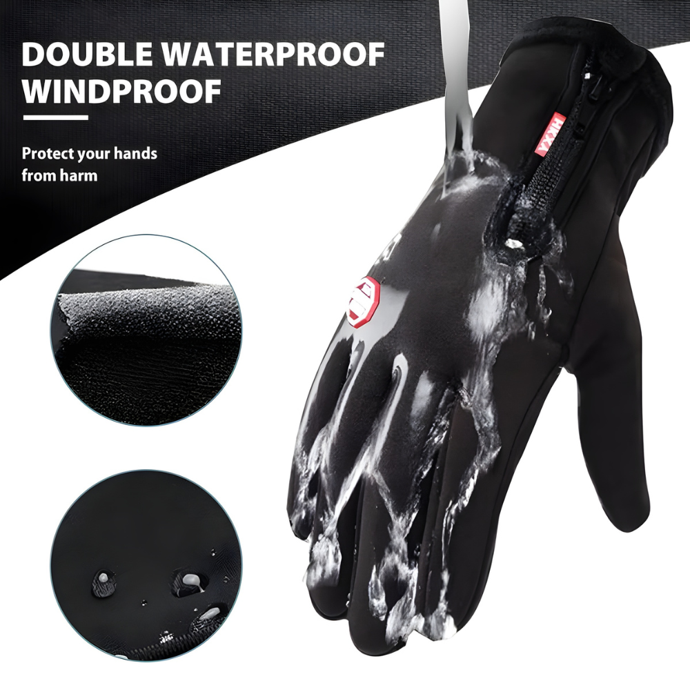 Wasserdichte Winter-Thermohandschuhe, winddicht