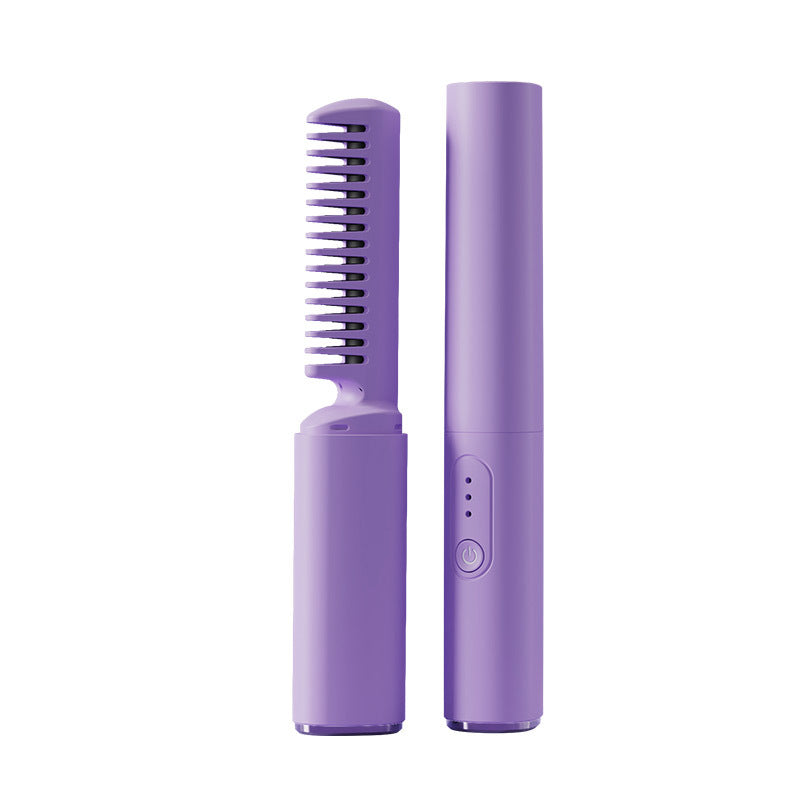Brehn | Wireless Anti-Burn Tragbarer Haarglätter Kamm