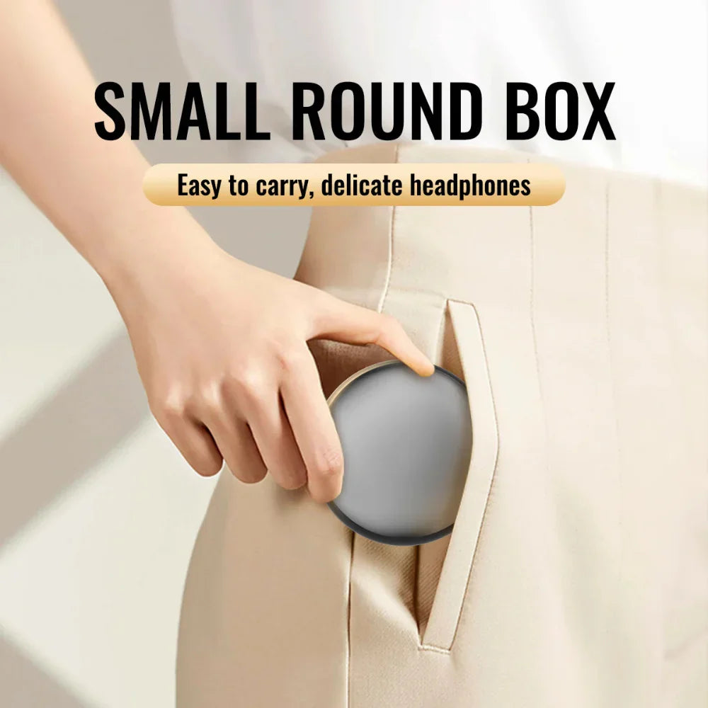 Bluetooth-Ohrhörer, kabellose In-Ear-Kopfhörer, Ladecase