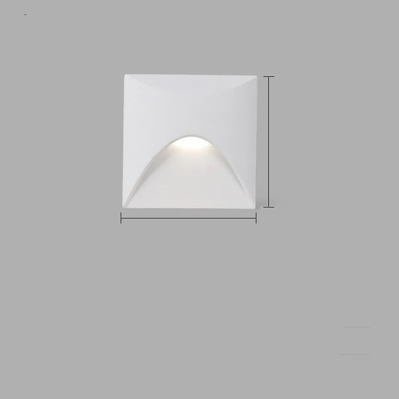 Wasserdichte LED-Treppenleuchte zum Einbauen – Aluminium, energiesparend, stilvoll