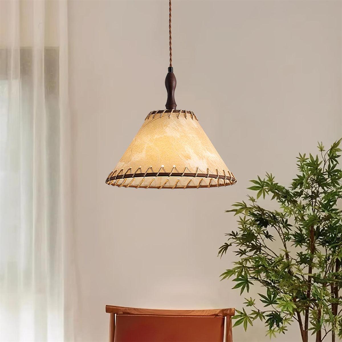 Brehn | Pendelleuchte mit natürlichen Materialien und sanftem Licht