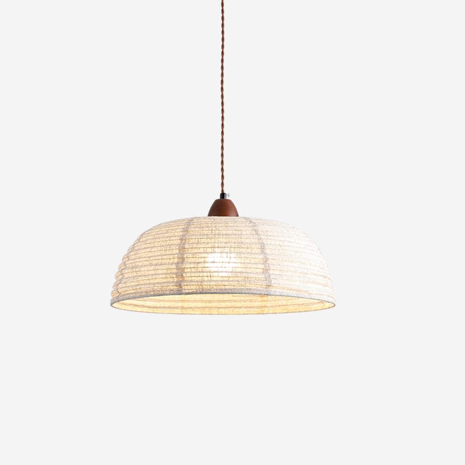 Brehn | Pendelleuchte mit natürlichen Materialien und sanftem Licht
