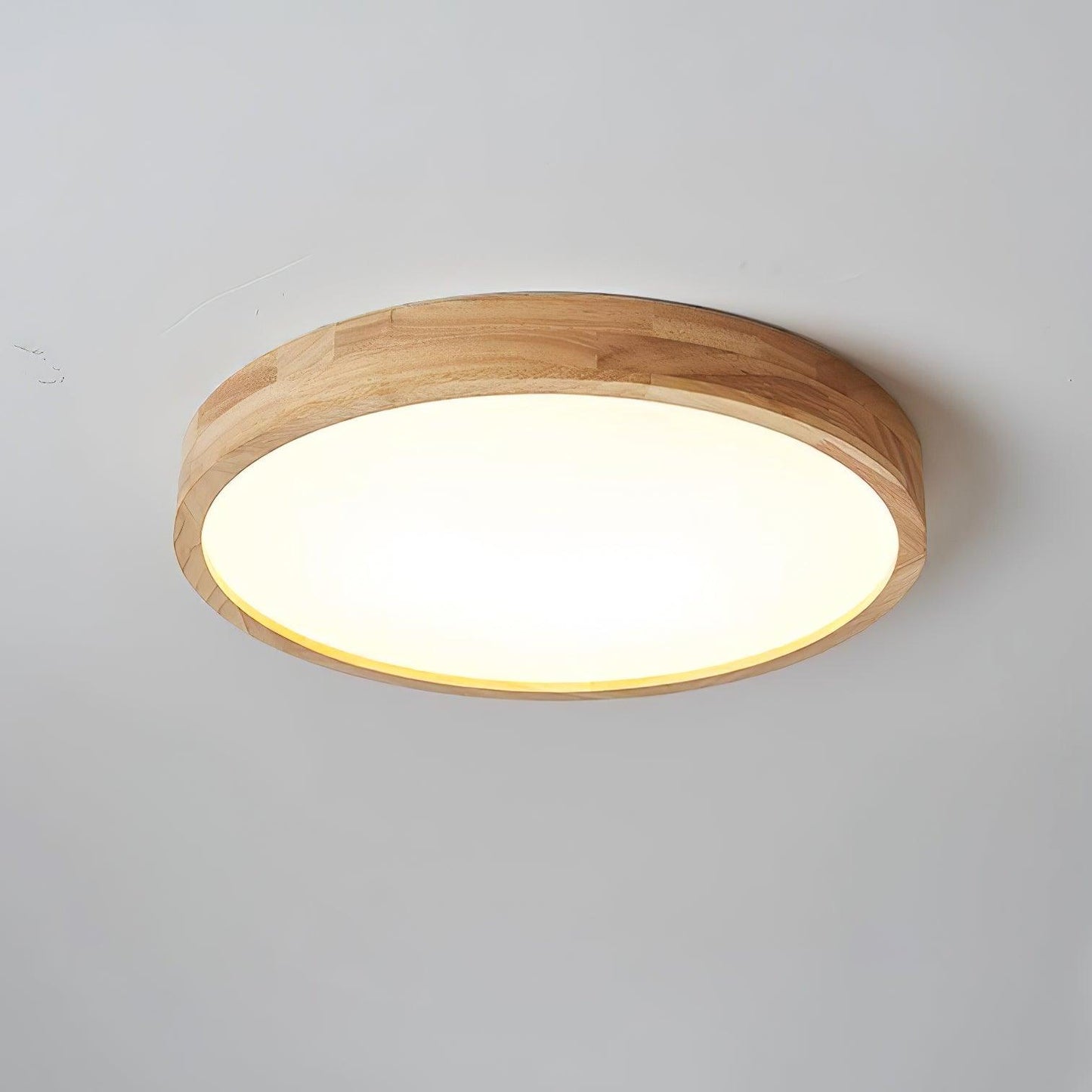 Holz Flush Mount Deckenleuchte | Brehn