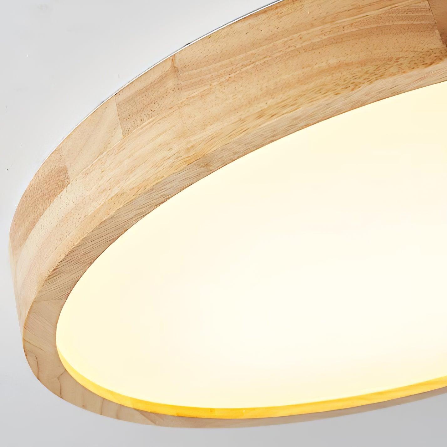 Holz Flush Mount Deckenleuchte | Brehn