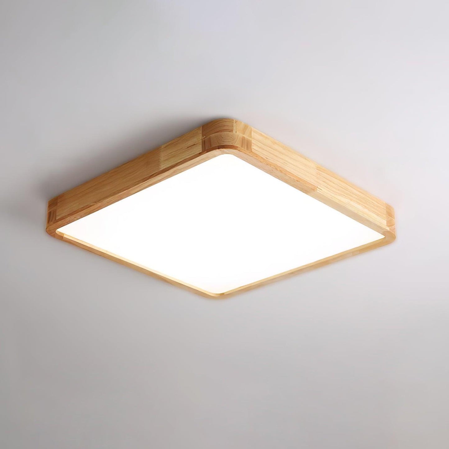 Holz Flush Mount Deckenleuchte | Brehn