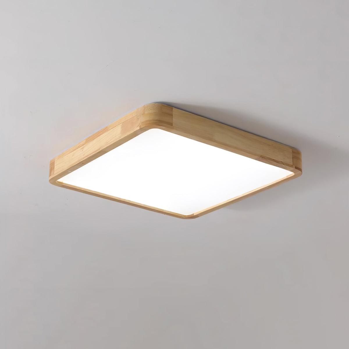 Holz Flush Mount Deckenleuchte | Brehn