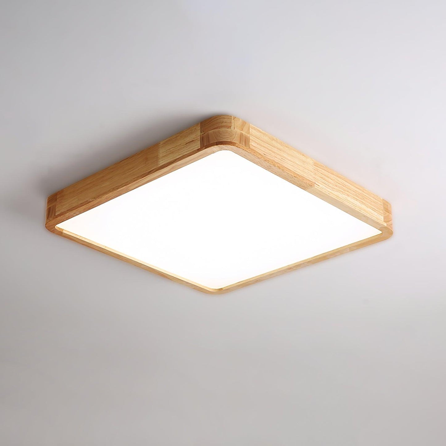 Holz Flush Mount Deckenleuchte | Brehn
