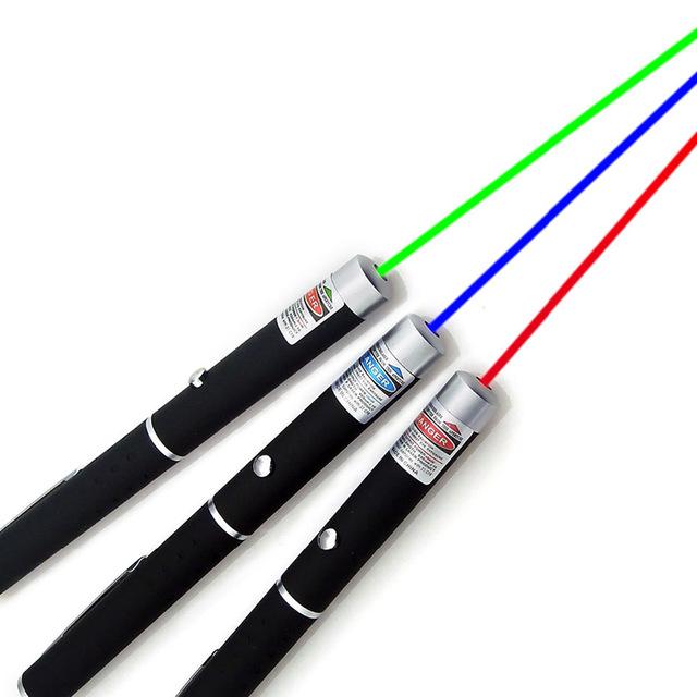 Brehn | Hochleistungs-Laserpointer mit mehreren Farben – Rot, Grün, Blau-Violett