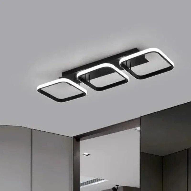 Moderner LED Ring-Kronleuchter – Minimalistische Deckenleuchte für Wohnzimmer und Essbereich | Brehn