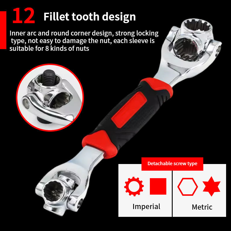 52 in 1 Universal Socket Schraubenschlüssel | Brehn