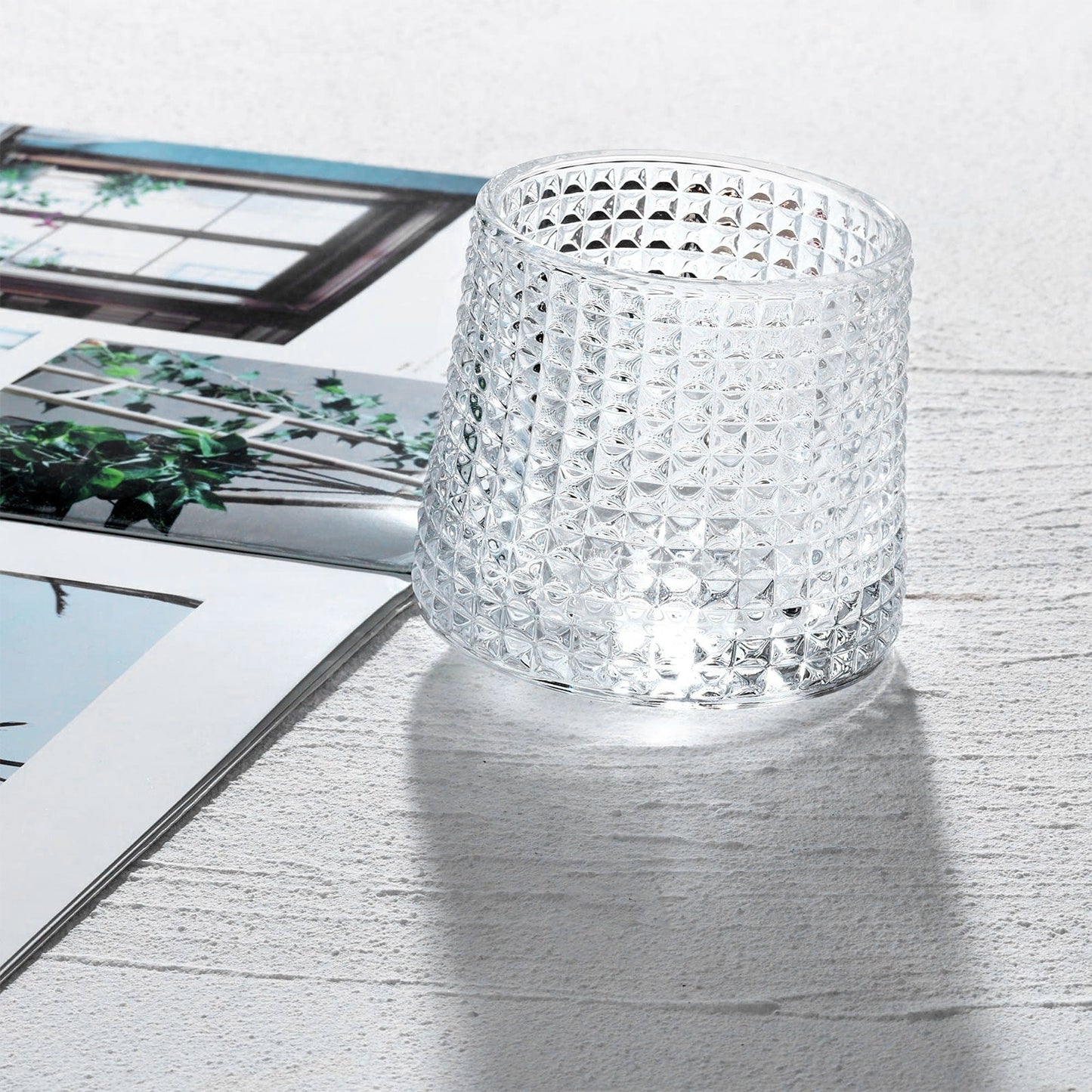 Drehbares Whiskyglas-Set