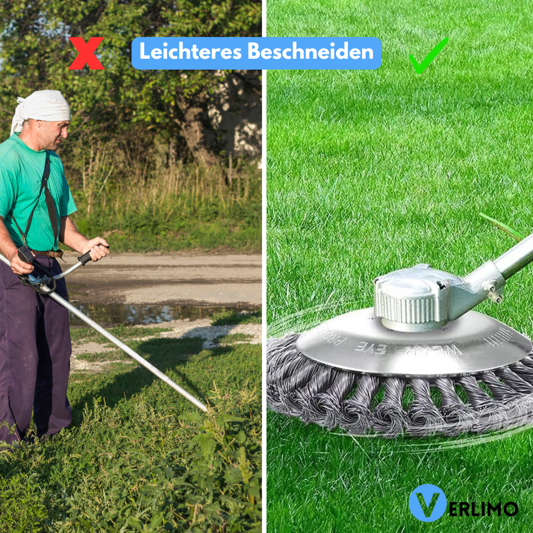 EasyTrimmer Unkrautentferner mit Metallköpfen | Brehn
