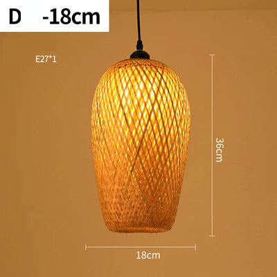 Handgefertigte Rattan-Pendelleuchte | Natürliches Licht für Wohn- und Esszimmer | Gemütlicher Boho-Stil