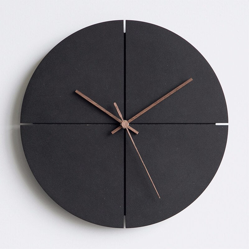 AuraSphere – Minimalistische Wanduhr mit lautlosem Quarzwerk | Brehn