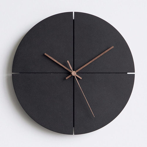 AuraSphere – Minimalistische Wanduhr mit lautlosem Quarzwerk | Brehn