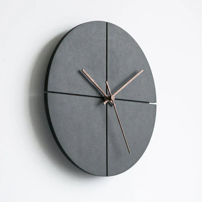 AuraSphere – Minimalistische Wanduhr mit lautlosem Quarzwerk | Brehn
