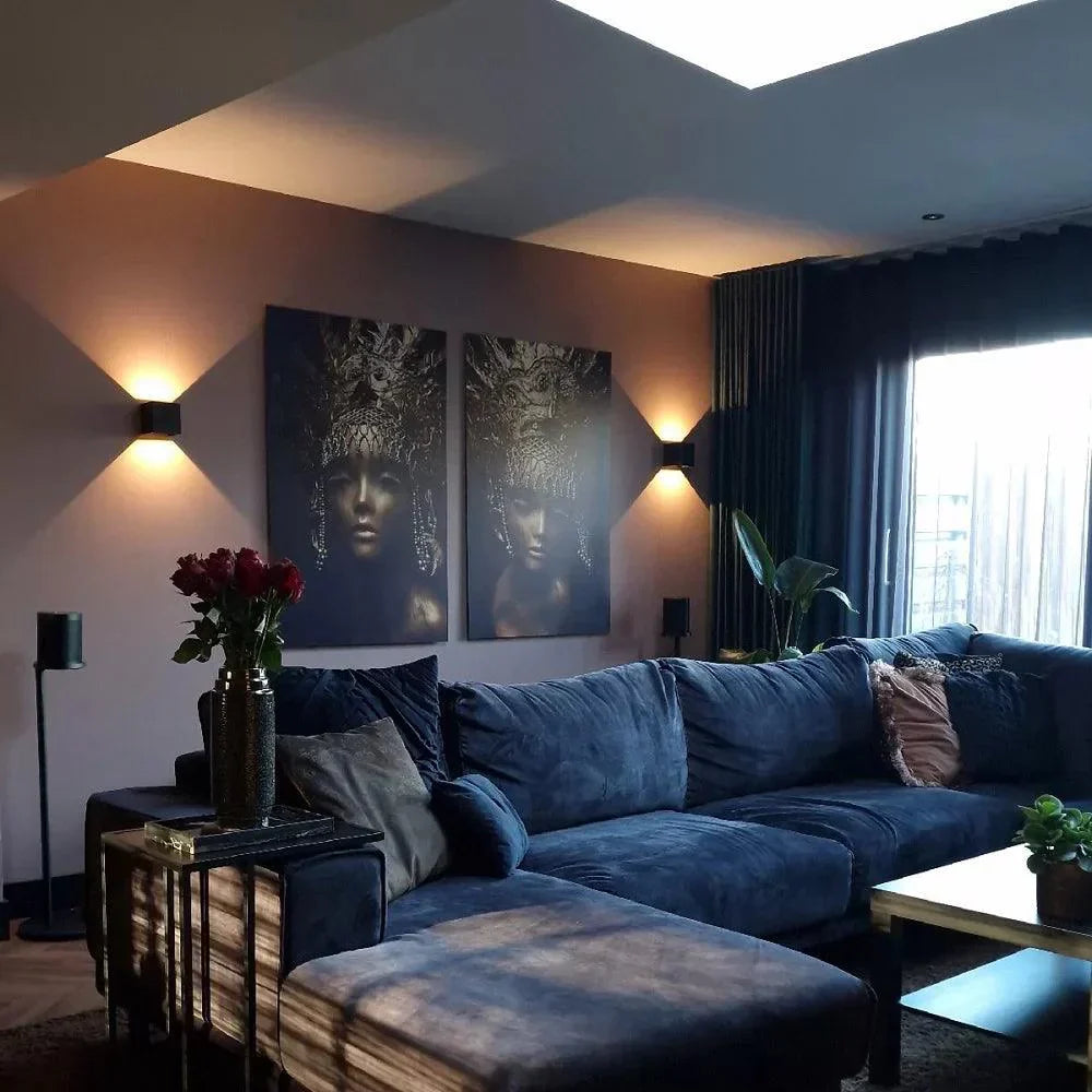 Brehn | LuxeLumen Wasserdichte Wandlampe | Verstellbarer Strahlwinkel für optimale Beleuchtung