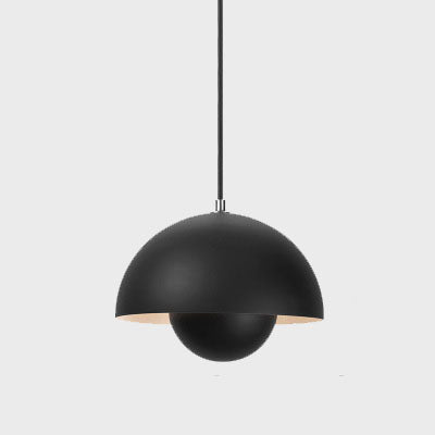 Brehn | ZenithSphere Moderne Pendelleuchte Halbkugel Form