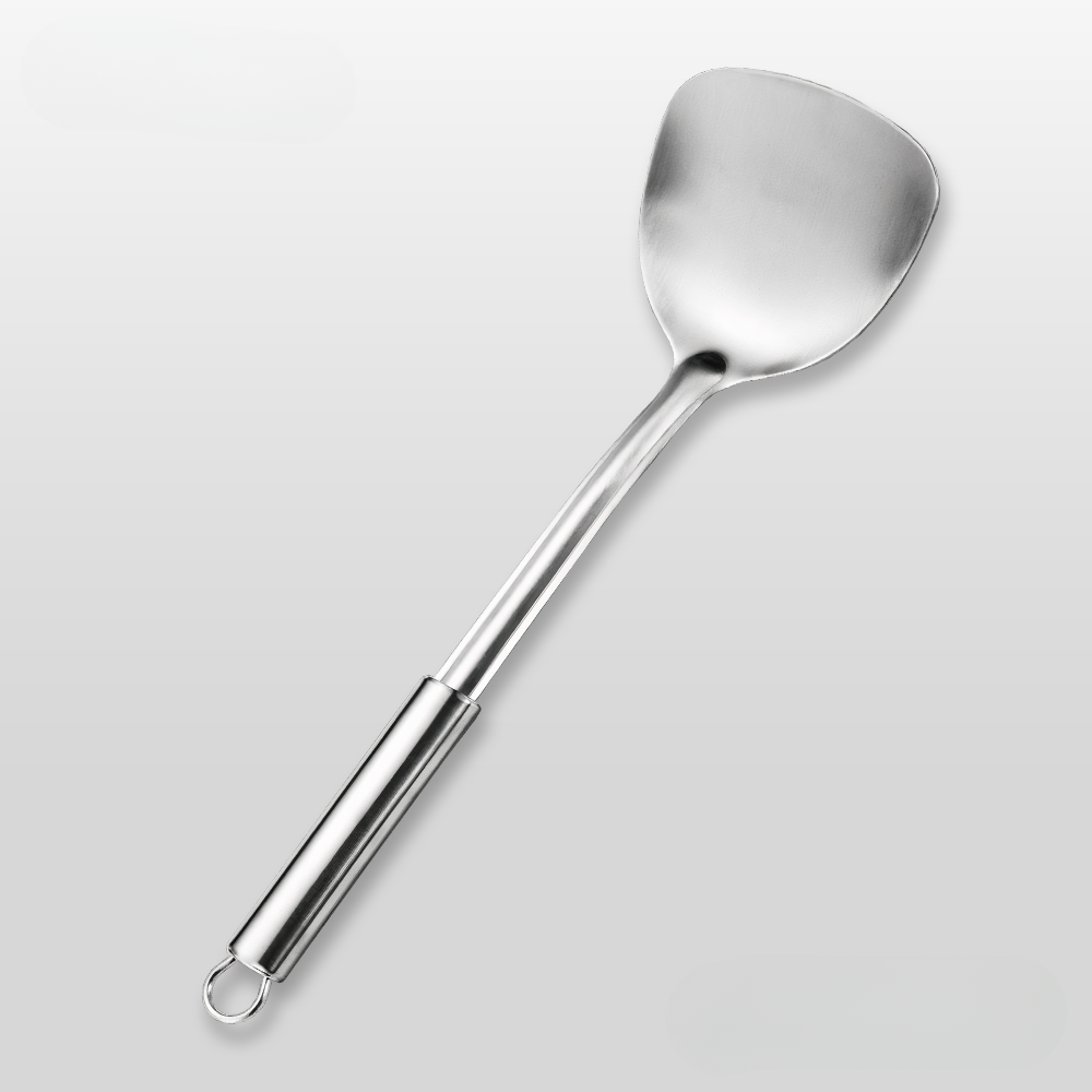 Brehn | Edelstahl-Küchenutensilienset – 10 Teile mit ergonomischen Griffen