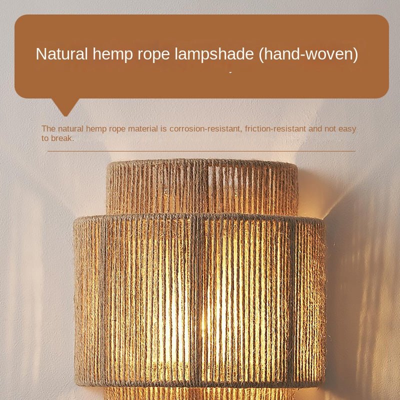 Vintage LED-Lampe Bohemian-Weide Natürlicher Touch | Brehn