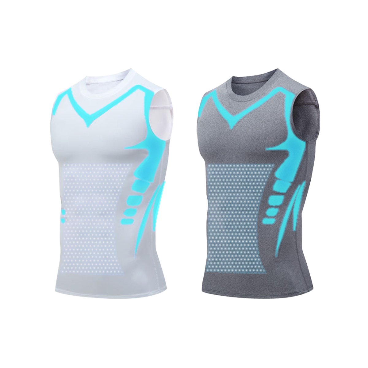 Ärmelloses Shirt mit Ionenformung – Neue Version 2025