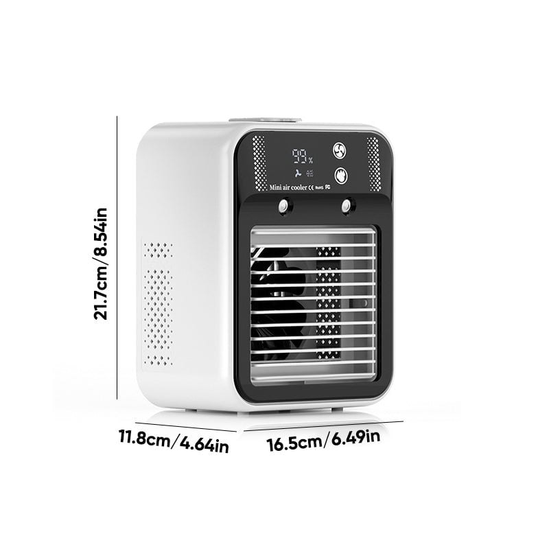 Tragbarer 3-in-1 Kühlventilator mit 2-Geschwindigkeitsnebel | Brehn