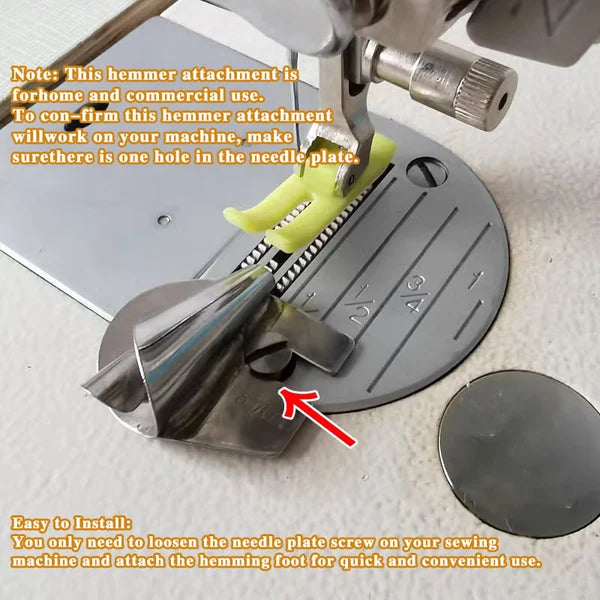 Brehn | NahtSparer™ Saumfuss für die Nähmaschine