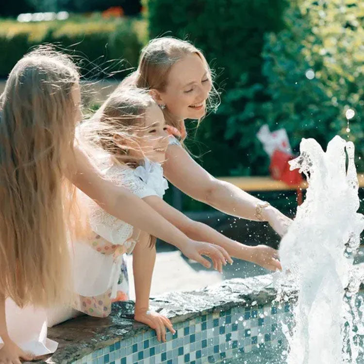AquaStroom Springbrunnenpumpe – Einstellbare Wasserpumpe für Teiche und Gartendekoration | Brehn