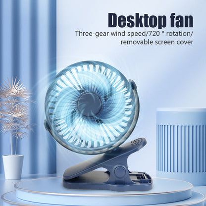 Portabler Mini Hand Clip Ventilator | Brehn