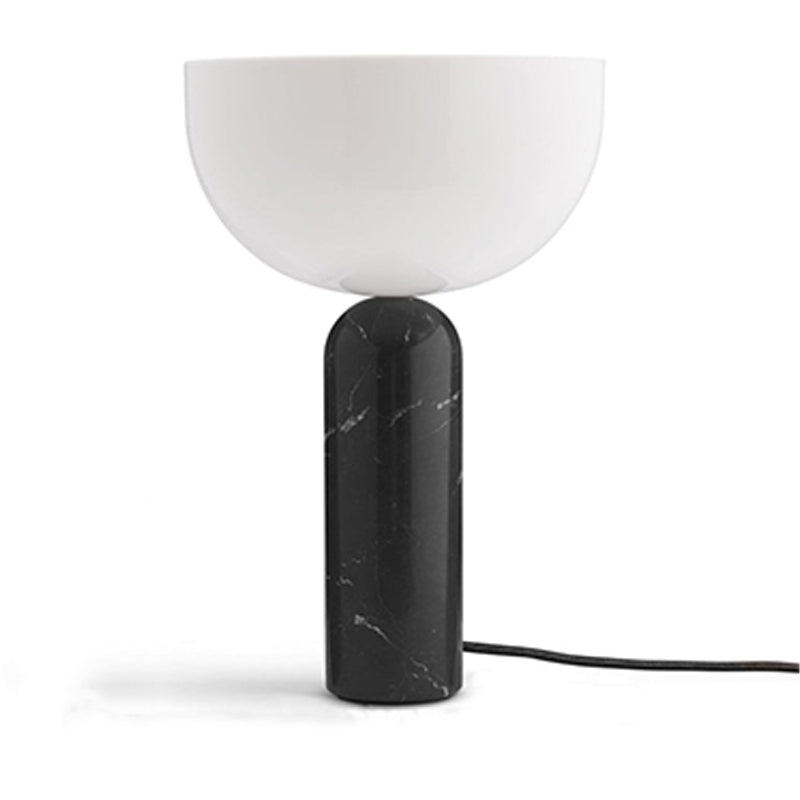 Brehn | MarbleLuxe Lampe - Luxuriöse Marmor Tischlampe mit goldenen Akzenten