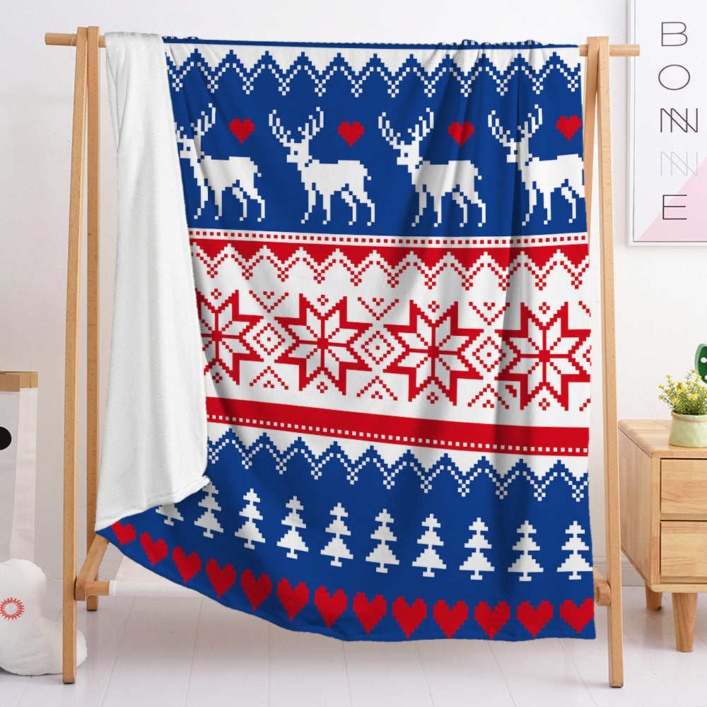 Brehn | Weihnachten 3D Digitaldruck Flanelldecke