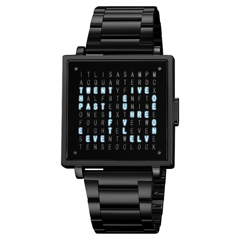 Brehn | Kreative Feinstahl Unisex-Uhr