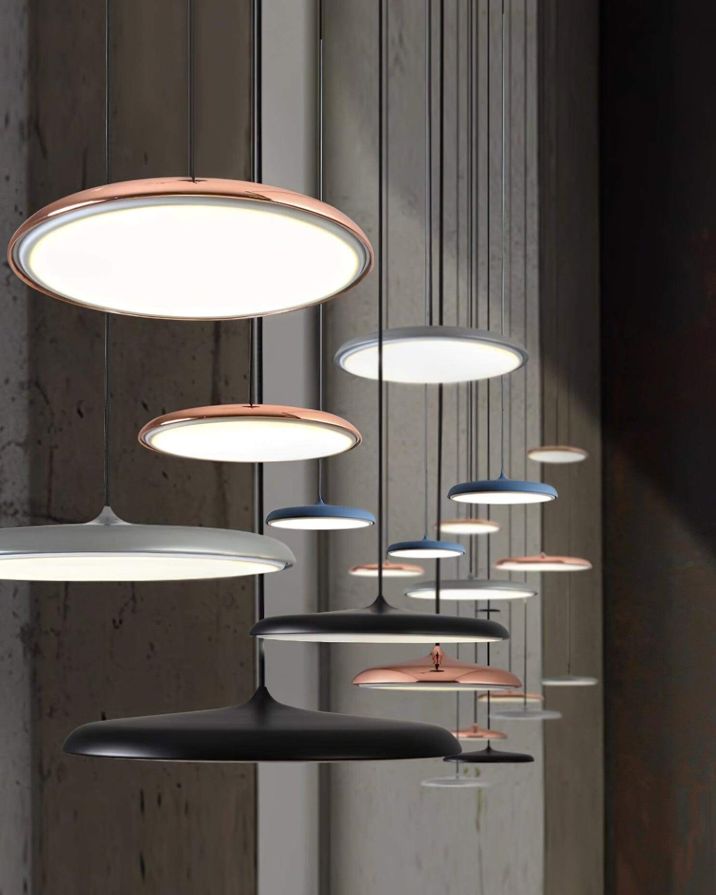 Hängelampe mit schlichter Form für moderne Interieurs